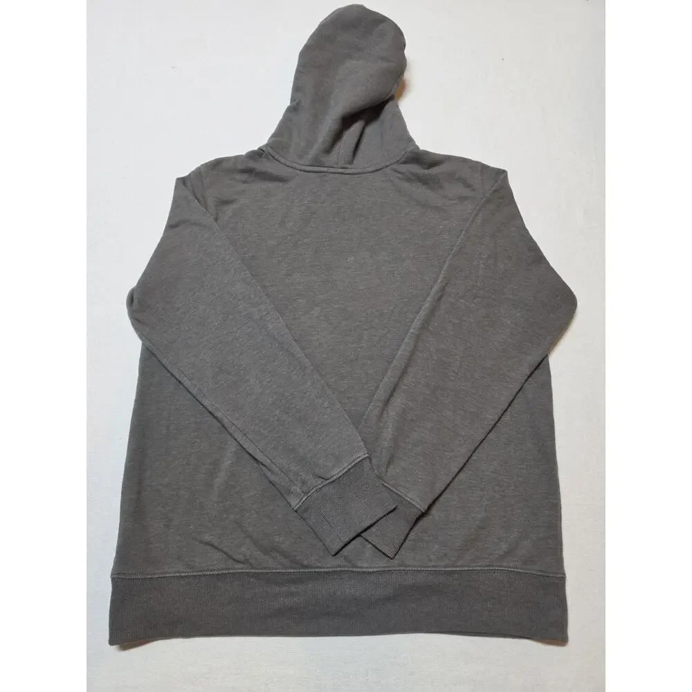 The North Face Men’s Hoodie Size Large Gray Box Logo Camo Pullover Sweatshirt